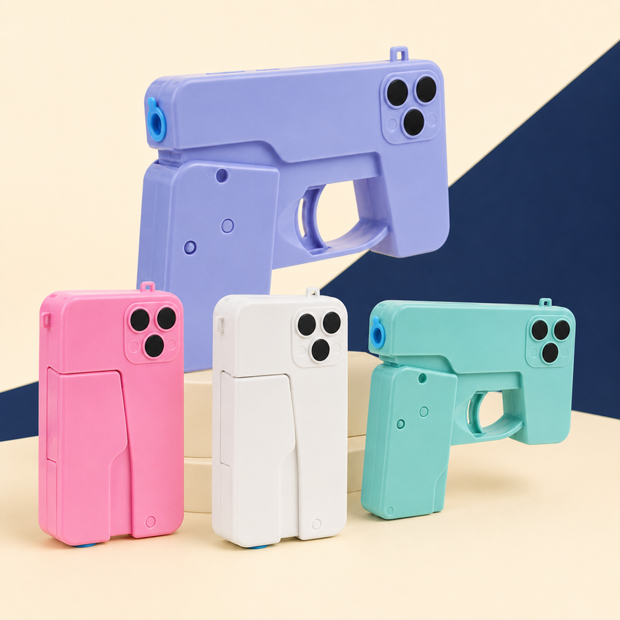 The Pocket Splash Mini Foldable Phone-Shaped Water Gun