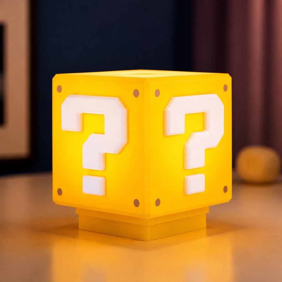 Press & Glow Question Mark Night Light