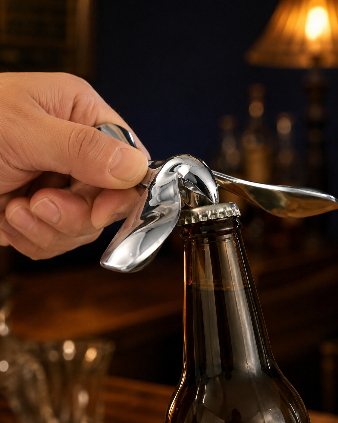 The Balancing Bird Bottle Opener