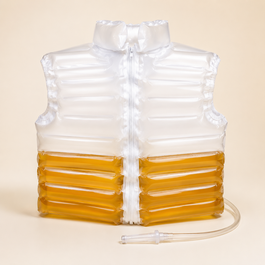 The Beer Vest Wearable Party Drink Holder