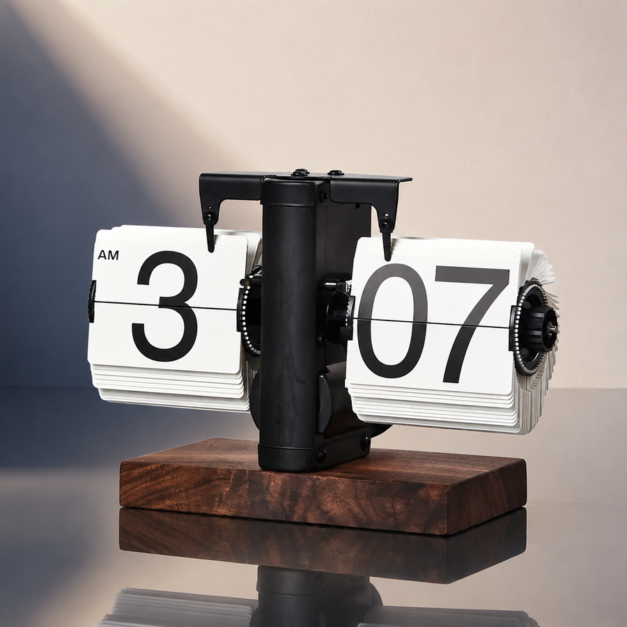 Flip Time Retro Flip Desk Clock