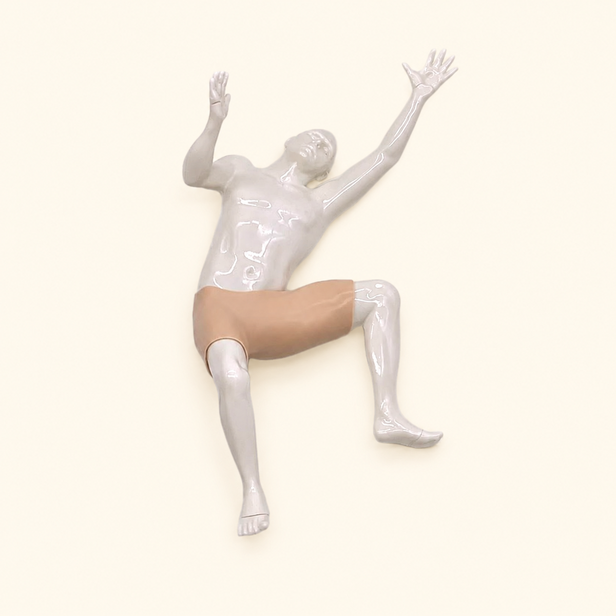 The Climbing Man Quirky Corner Wall Decor